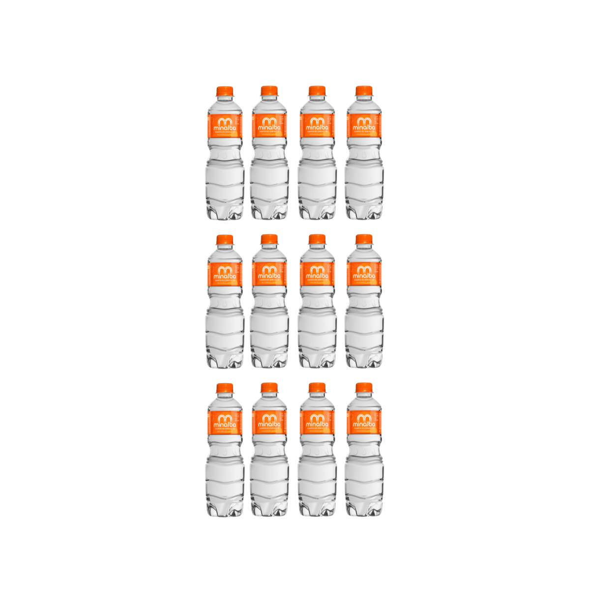 Água Mineral Com Gás Fardo 12x510ml Minalba